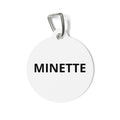 Médaille Chat GRIFFÉ Gravée Personnalisable