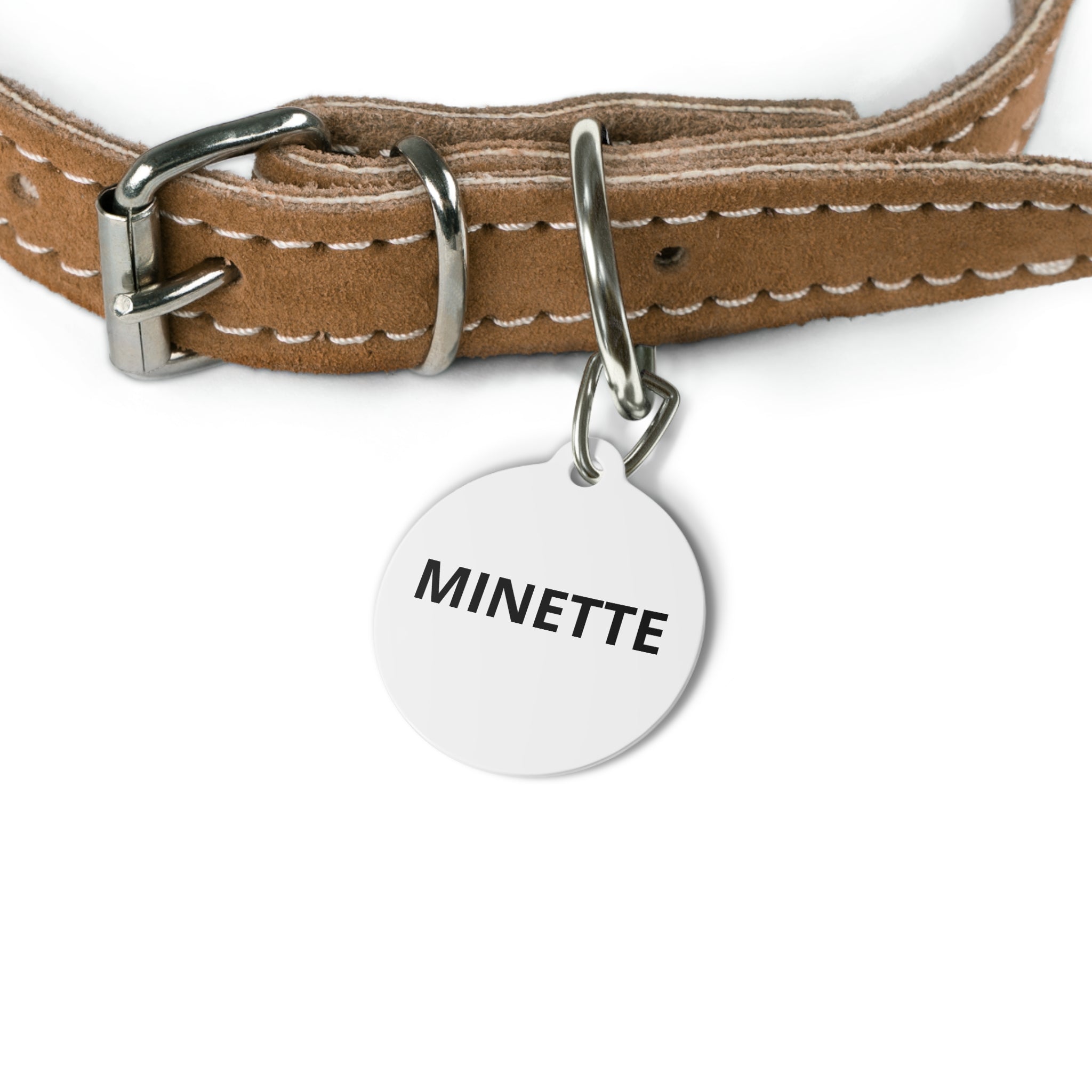 Médaille Chat GRIFFÉ Gravée Personnalisable