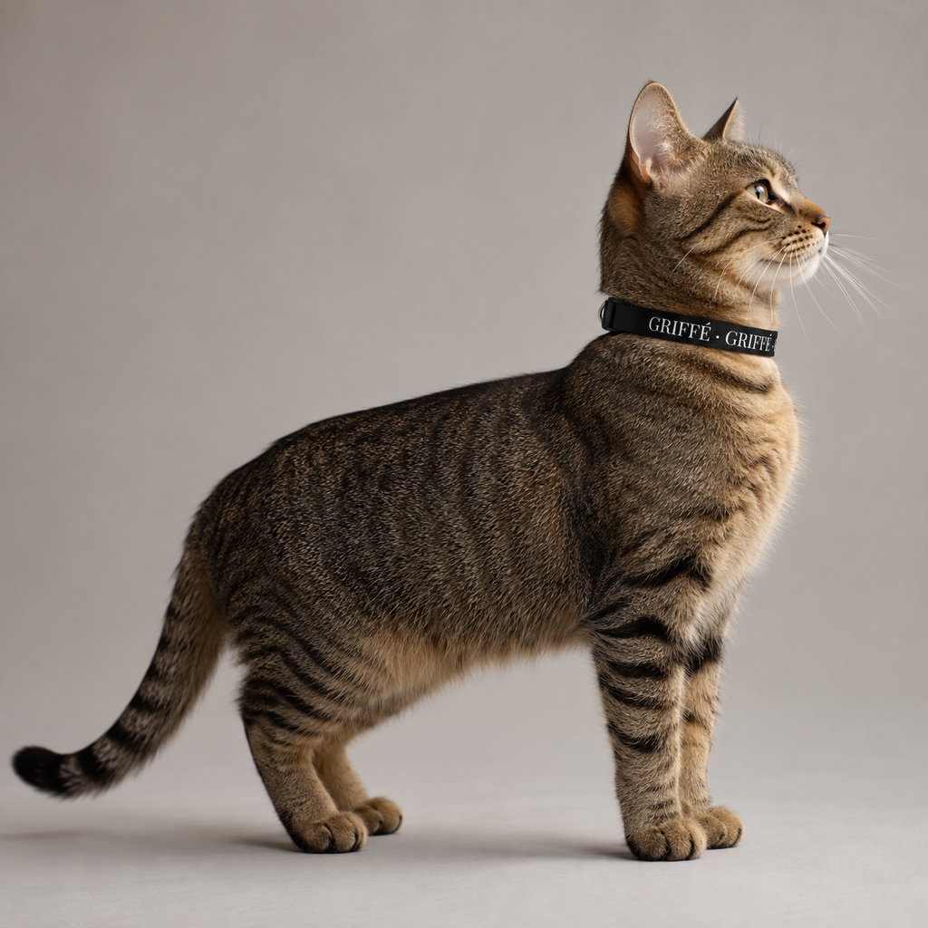 Collier Chat GRIFFÉ Personnalisable